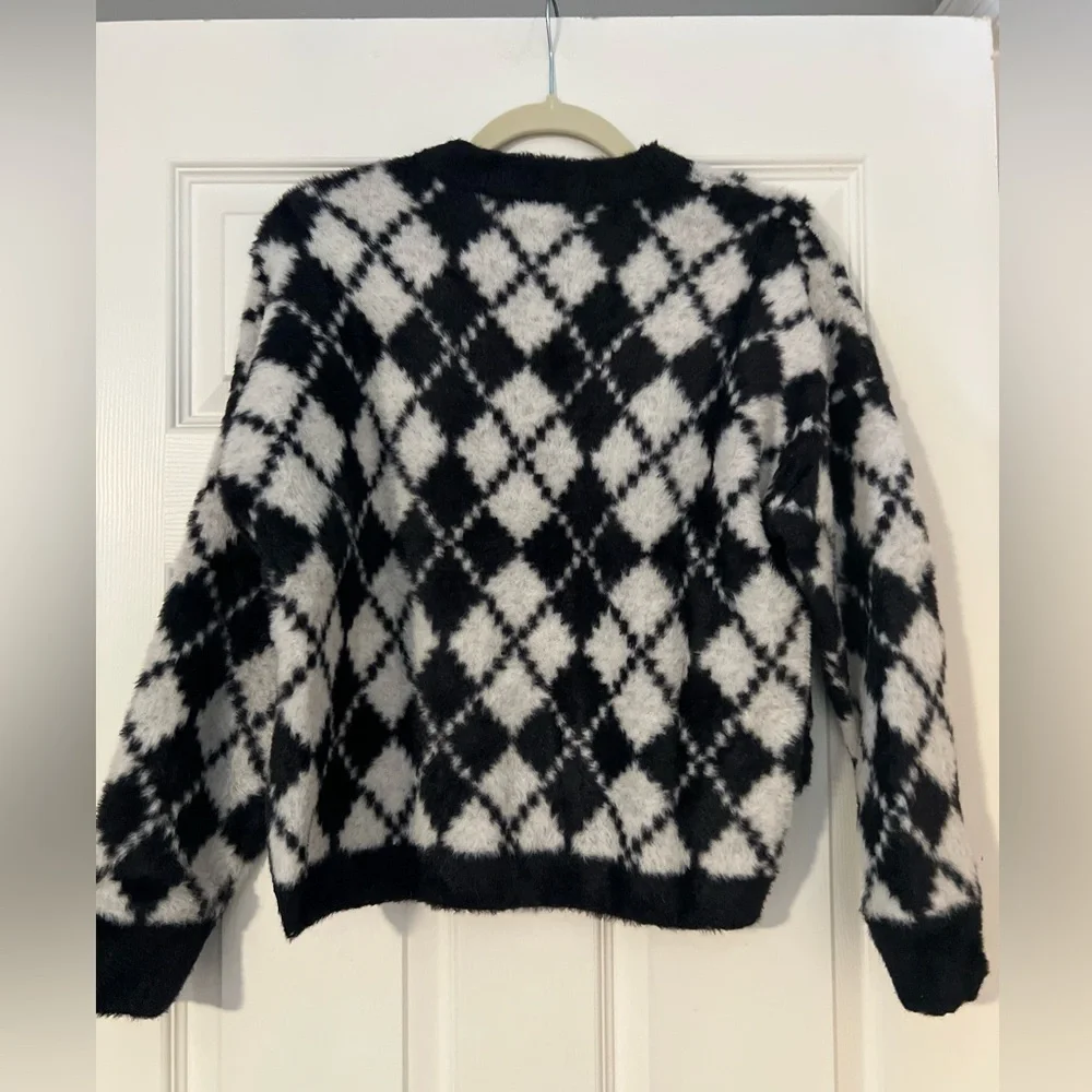 Abercrombie Soft AF Argyle Sweater - Picture 3 of 4